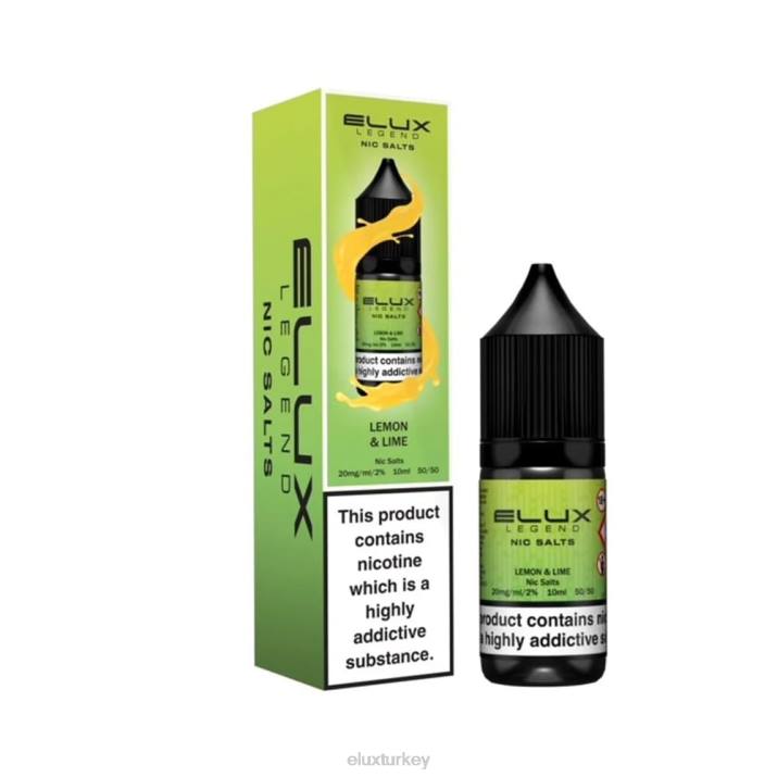 Elux Türkiye - Elux Legend güzel tuz 10ml limon dilimi PDX014