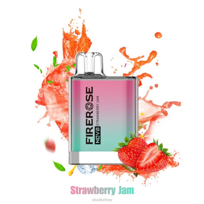 Elux Price - Elux Firerose Nova 600 puf tek kullanımlık vape çilek reçeli PDX0113