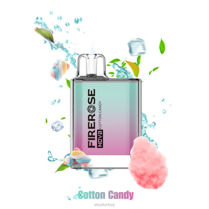 Elux Price - Elux Firerose Nova 600 puf tek kullanımlık vape pamuk şeker PDX023