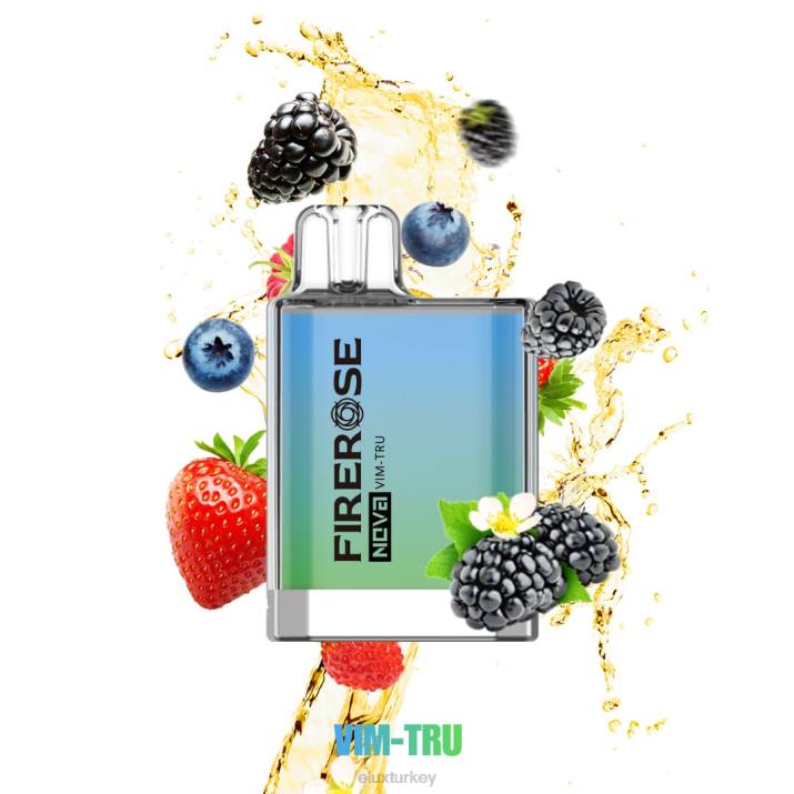 Elux Vape Review - Elux Firerose Nova 600 puf tek kullanımlık vape vim tru PDX019